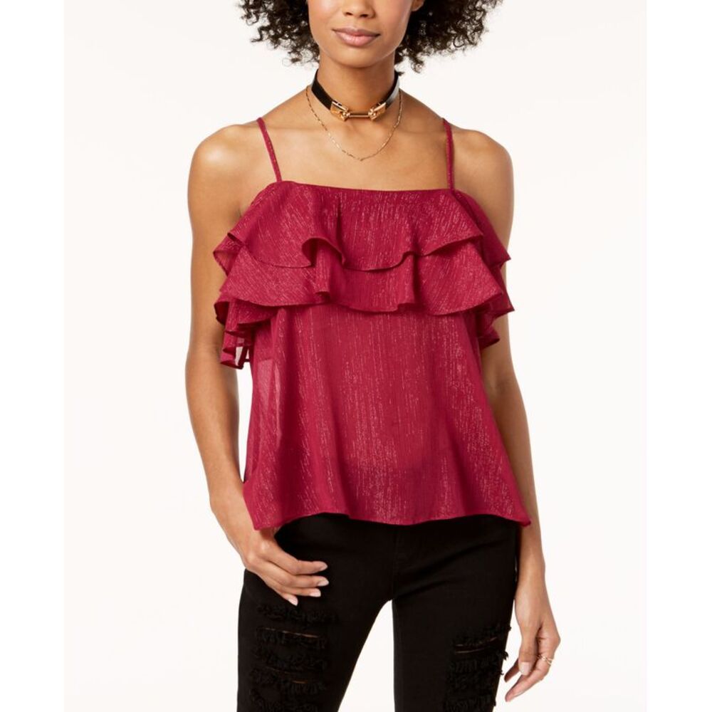 The Edit By Seventeen Juniors Ruffled Tank Top